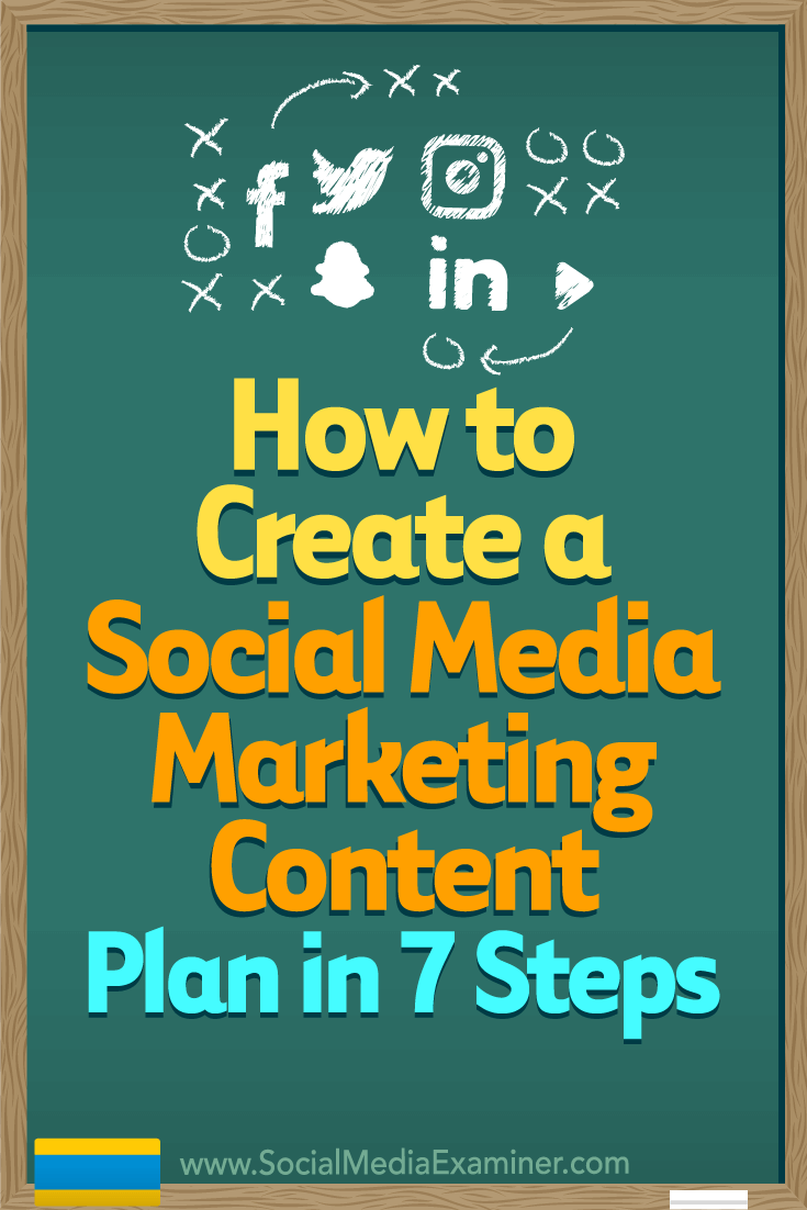 How to Create a Social Media Marketing Content Plan in 7 Steps by Warren Knight on Social Media Examiner.