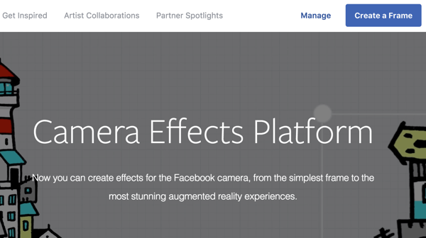 waterval Confronteren Bladeren verzamelen How to Use Facebook Camera Effects to Frame Your Facebook Stories : Social  Media Examiner