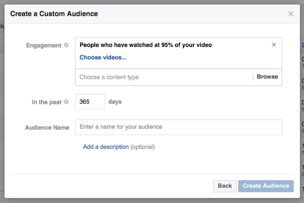 Use the duration of video views to guide your remarketing.