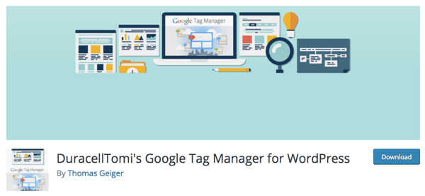 Chris recommends DuracellTomi's Google Tag Manager for WordPress plugin.