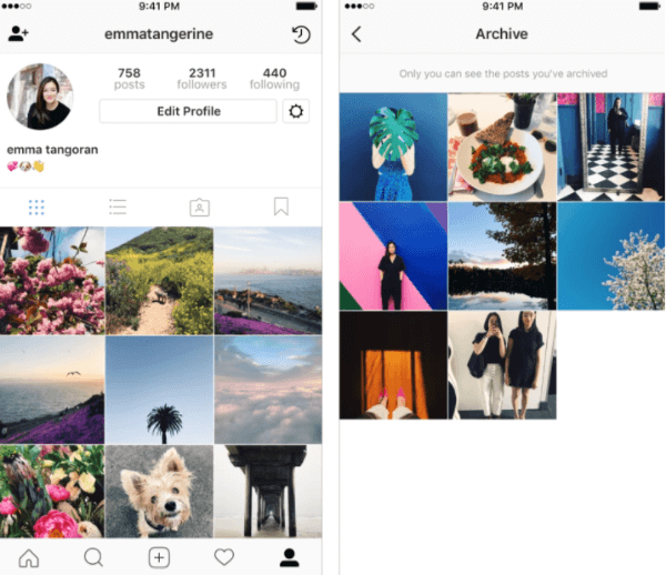 Instagram widely released its new Archive feature to all users. 