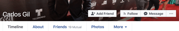 People can follow public posts on your Facebook personal profile.