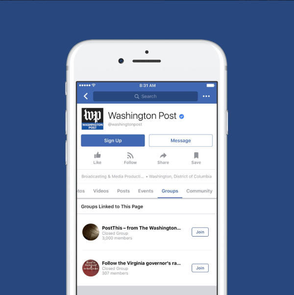 Facebook announced that Groups for Pages is now available around the world.