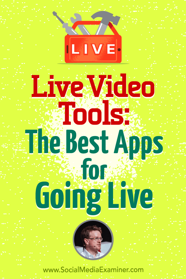 Live Video Tools: The Best Apps for Going Live featuring Ian Anderson Gray on Social Media Examiner.