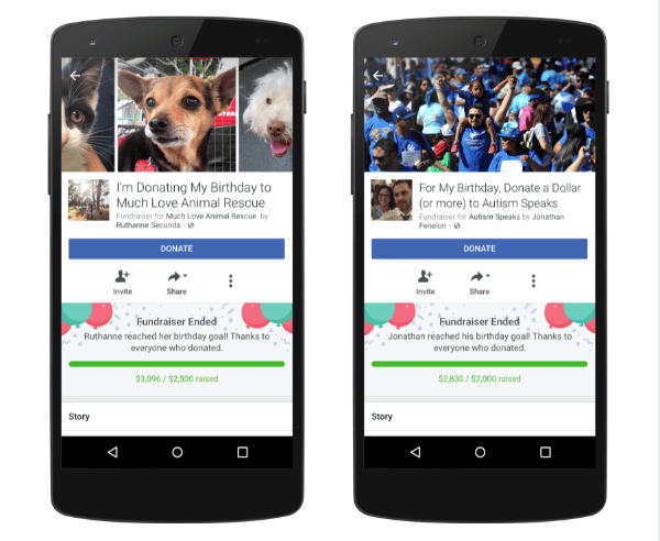 Facebook announced two new experiences that it will make birthdays more meaningful.