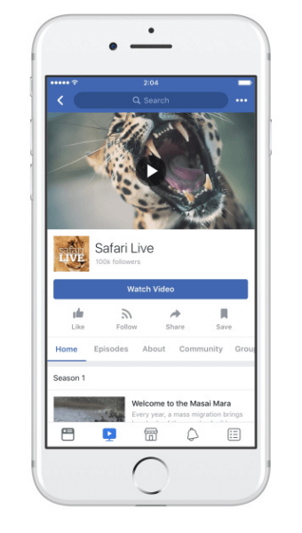 Facebook Show Pages makes it seamless to create and publish new episodes for the Watch tab.