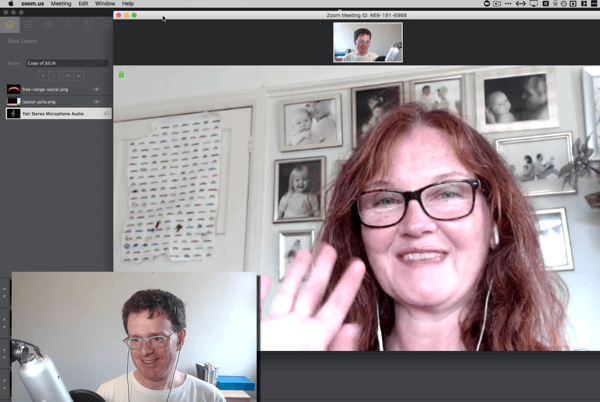 Zoom is a videoconferencing tool you can use to bring a co-host into your Facebook Live show.