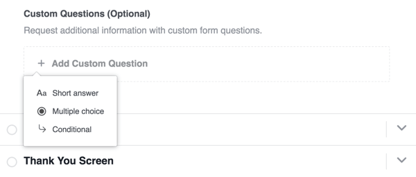 You can add a custom question to your lead form.