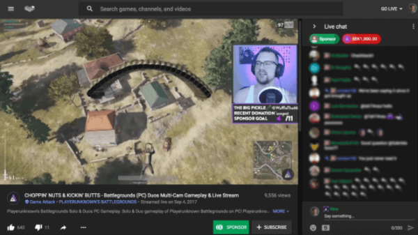 YouTube Introduces Fan Sponsorships to YouTube Gaming