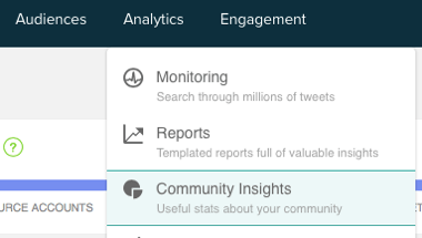 Get community insights for your custom audience.