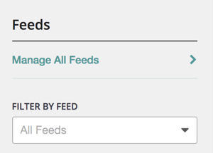 Click Manage All Feeds on the Feeds tab.