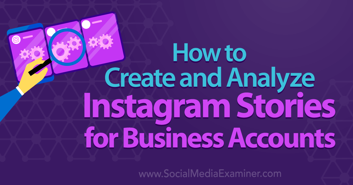Learn how to create Instagram Stories for your Instagram business account.