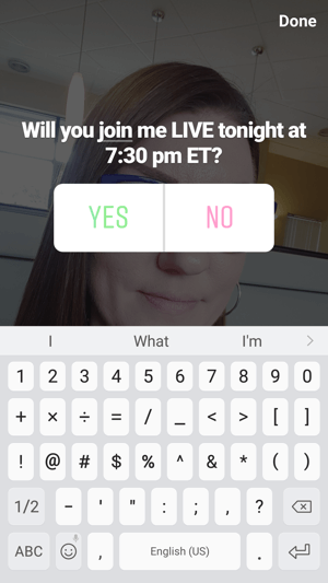 Yes Instagram