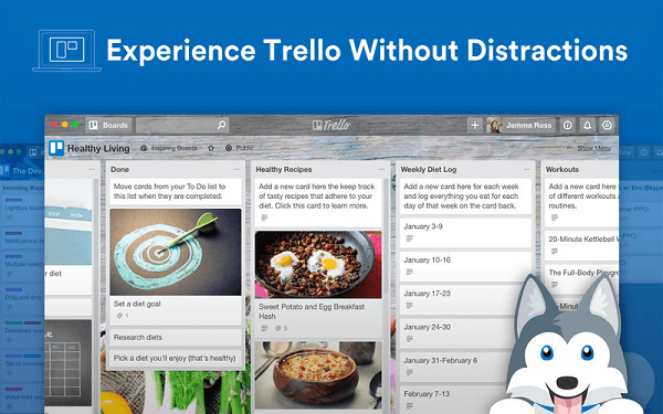 Get Trello for desktop on Mac and Windows.