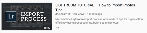 The first two lines of your YouTube video description are critical.