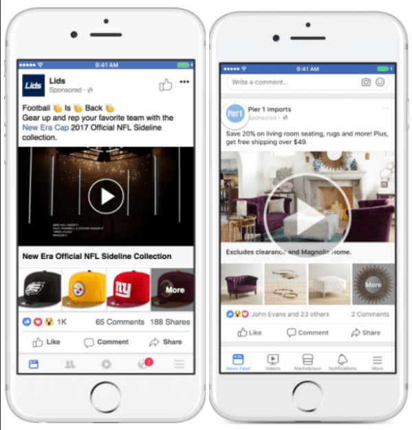 Facebook updates Collections ads to have more flexibility in displaying products.