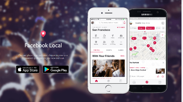 Facebook introduced Facebook Local, a new app that lets you browse all the cool things happening where you live or where you're traveling to.