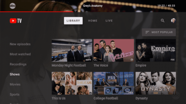 Starting this week, YouTube viewers will be able to stream live TV through the new YouTube TV apps for Android TV devices and for the Xbox One family of devices.