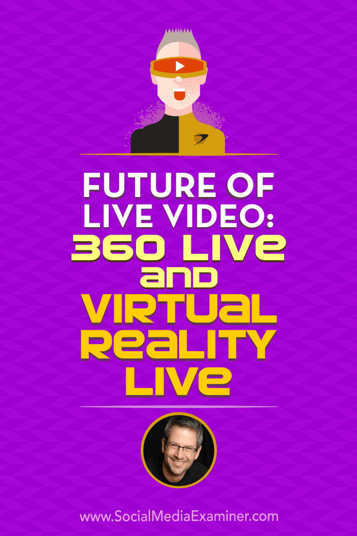 Find out how social media marketers can share immersive experiences with 360-degree video and virtual reality (VR).