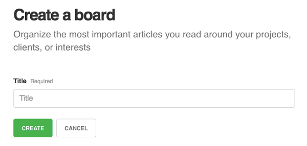 Unlimited boards is one benefit to Feedly pro.