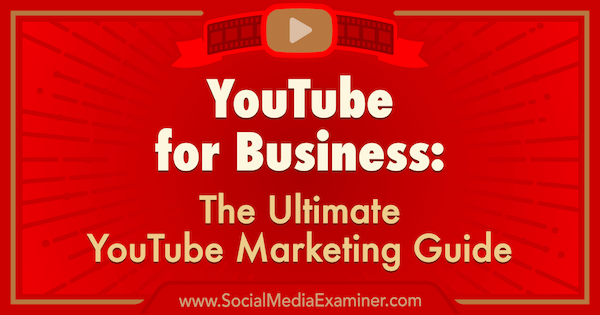 YouTube lets businesses and marketers use video to promote products, tools and services.