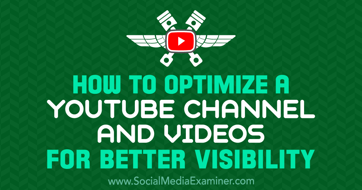 how to optimize a youtube chann!   el and videos for better visibility by jeremy vest on social - how to hack instagram and boost followers youtube