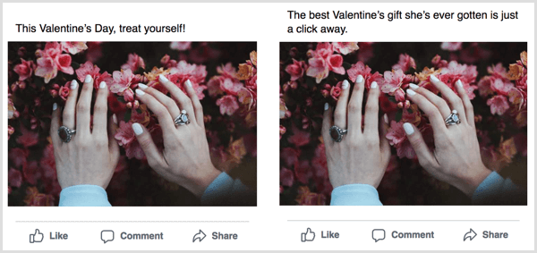 Facebook ad copy