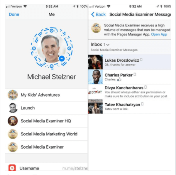 Facebook Page messages can now be managed from inside the Messenger app on mobile.