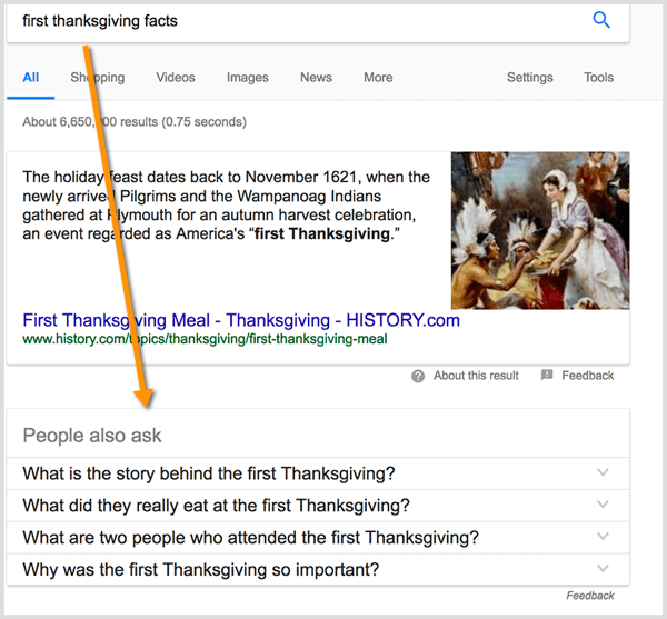 Google search People Also Ask