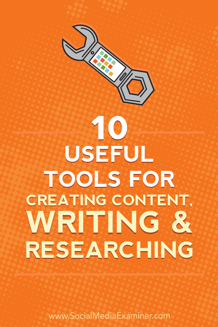 Discover 10 apps and browser extensions to streamline the way you create content, write copy, and organize research.