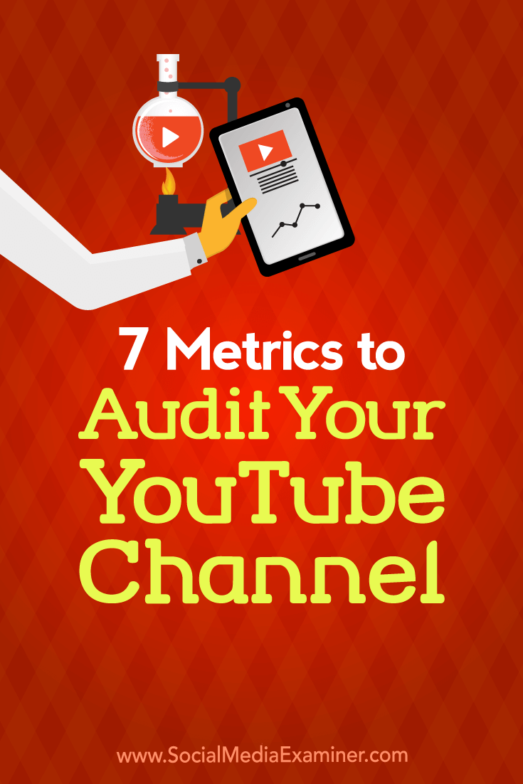 Discover seven metrics to watch when assessing the performance of your YouTube channel.