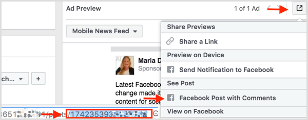 Facebook reuse old ad posts for new campaigns