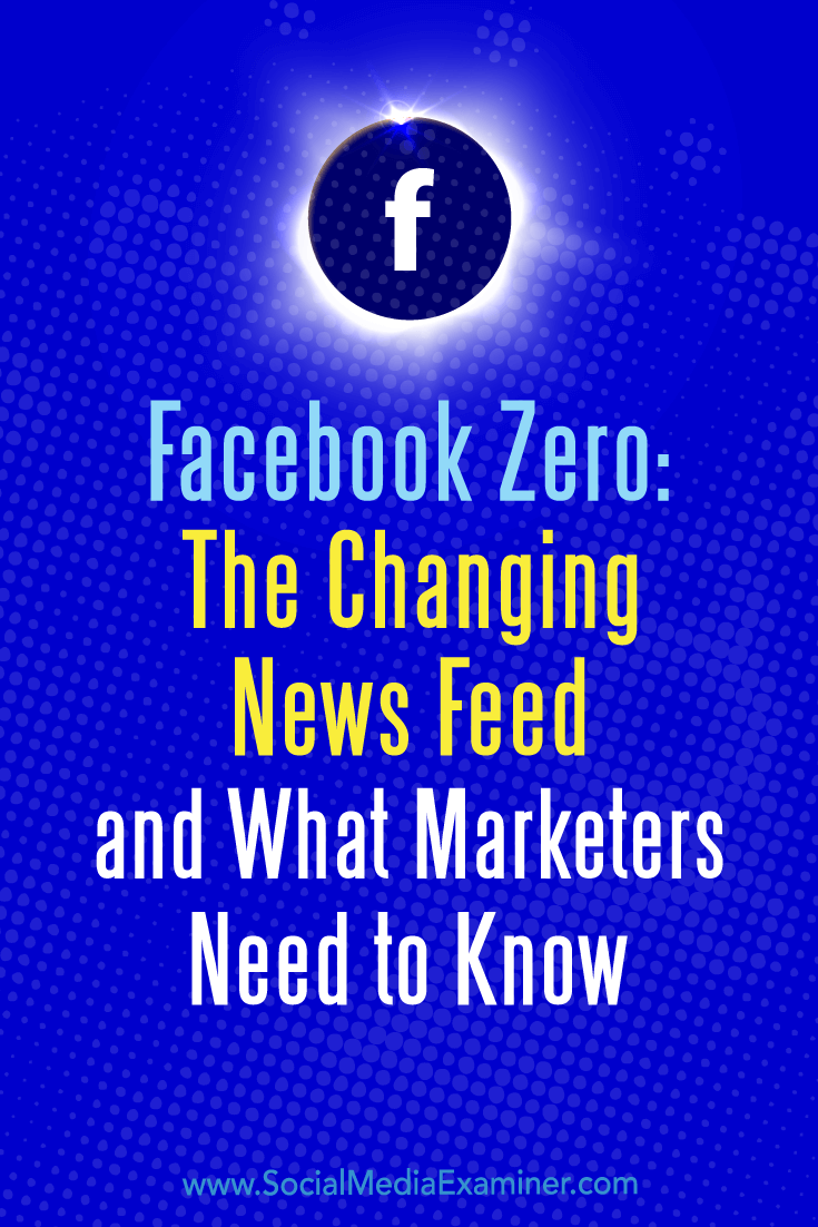 Find out what to expect from the changes and learn how you can best maintain interaction and visibility with audiences on the Facebook news feed.