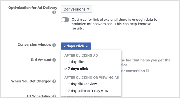 Instagram ads delivery optimization conversions