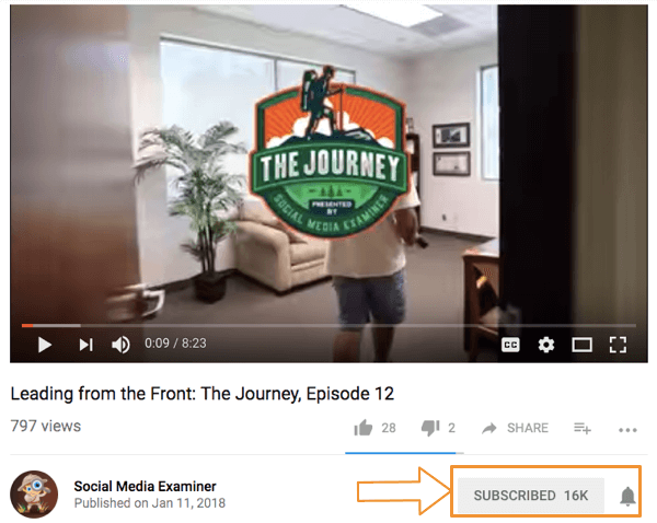 The Journey has over 16k subscribers.