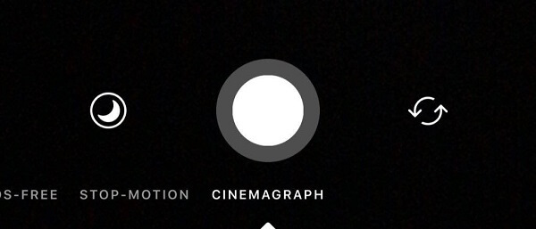 Instagram is testing a new Cinemagraph feature in the camera.