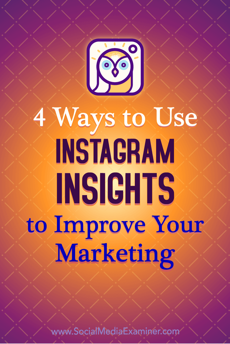 Discover how to use Instagram Insights to evaluate your followers, posts, stories, and promotions.