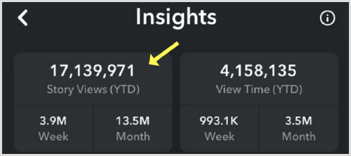 Snapchat Insights Story Views