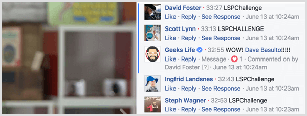 Facebook Live video bot for notifications