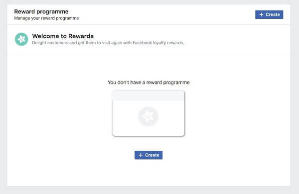 Facebook appears to be testing a Rewards programs feature for Pages.