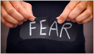 Face your fears to work through marketing yourself.