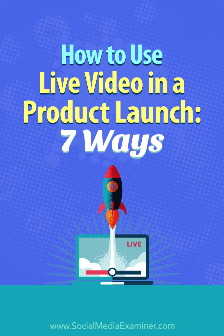 Discover seven live video tactics that will create a warm and engaged audience for your next launch.