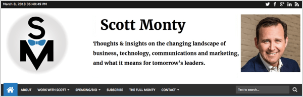 Scott Monty's personal brand has stayed with him.