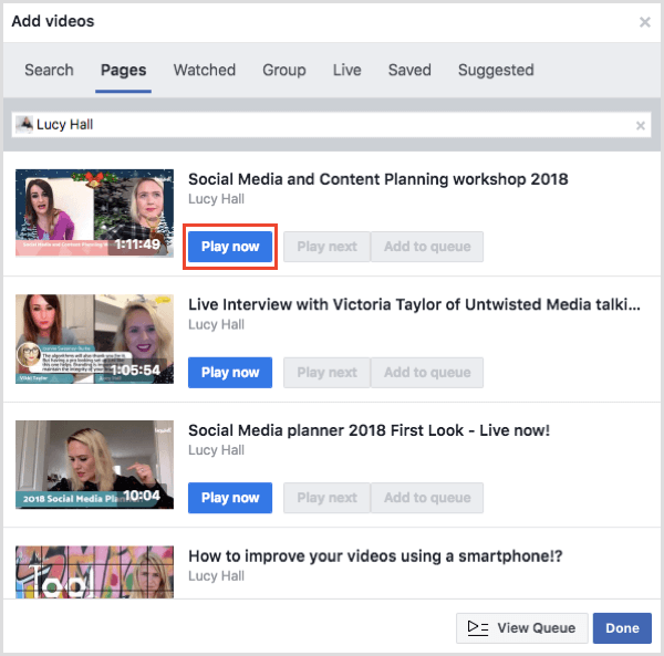 How to watch sales live on facebook page
