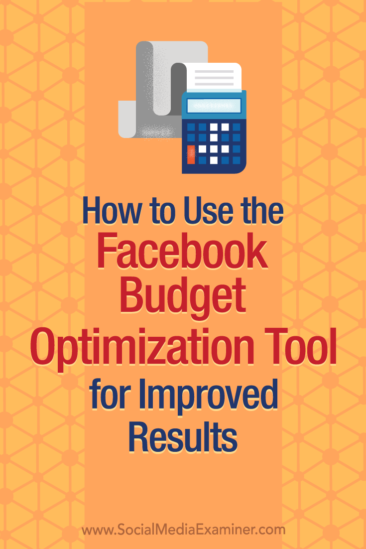 Discover how to use the Facebook Budget Optimization tool to automatically optimize your budget distribution across ad sets.