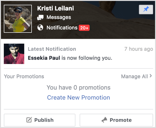 Anyone with a role on your Facebook page will see this page preview instead of the preview that users see.