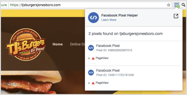 Use the Facebook Pixel Helper extension to see whether your pixel is working.