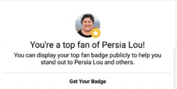 Facebook introduced a new way to highlight a creator’s top fans by displaying a badge next to their names and adding their name to a leaderboard of highly engaged fans.