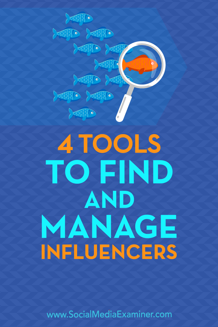 Discover four tools to help you vet and recruit influencers and manage your influencer relationships.