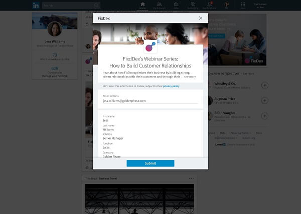 LinkedIn announced three enhancements to Lead Gen Form for Sponsored Content and InMail campaigns that are designed to continue driving ROI for its lead gen marketers.